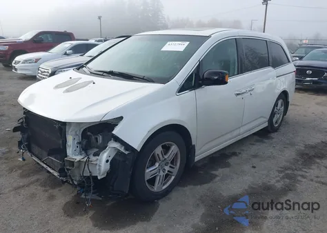 2012 Honda Odyssey Touring/Touring Elite z USA, uszkodzony, nr VIN 5FNRL5H94CB503261